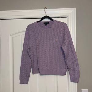 Lauren Ralph Lauren Purple Sweater